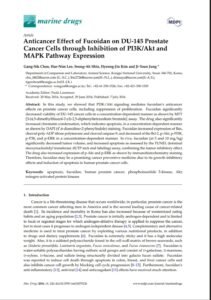 Anticancer Effect of Fucoidan on DU-145 Prostate Cancer Cells through Inhibition of PI3K/Akt and MAPK Pathway Expression