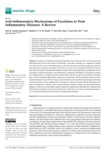 Anti-Inflammatory Mechanisms of Fucoidans to Treat Inflammatory Diseases: A Review